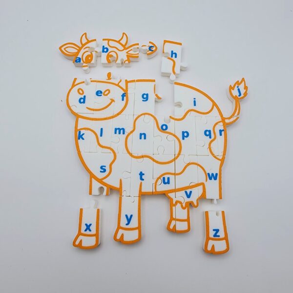 Cow Alphabet Puzzle