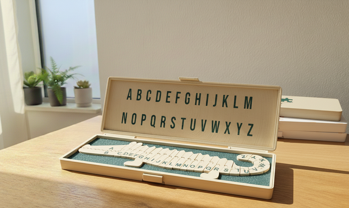 Crocodile Alphabet Puzzle - Image 5