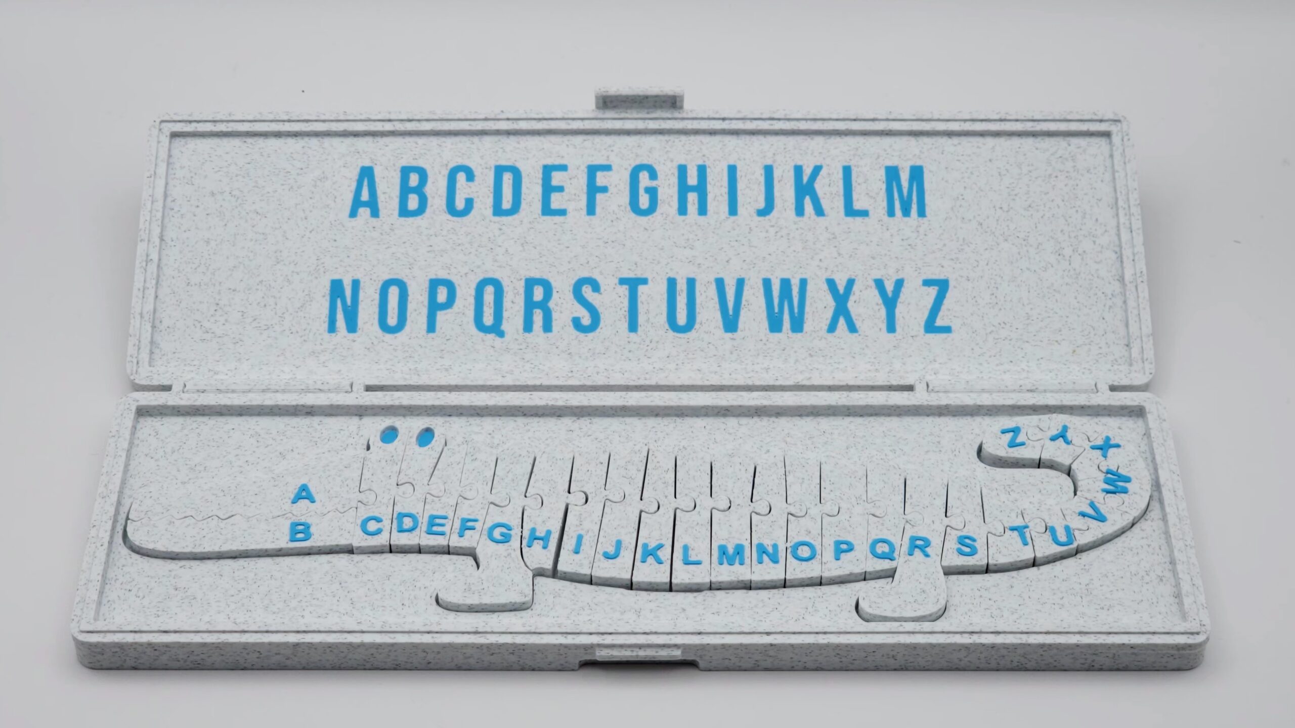 Crocodile Alphabet Marble