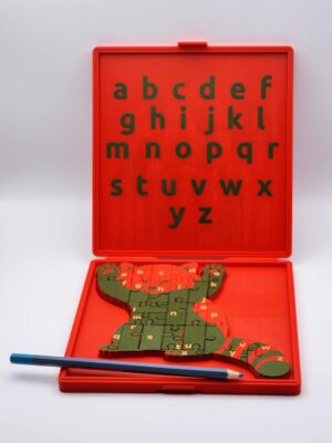 Red Panda Alphabet Puzzle